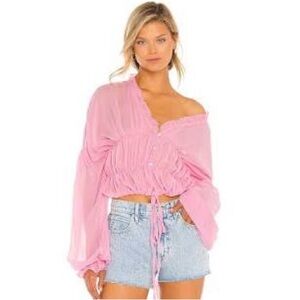 SNDYS Ruffled Women's Blouse
